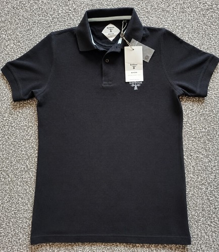 Polo nera barbour beacon - polo,