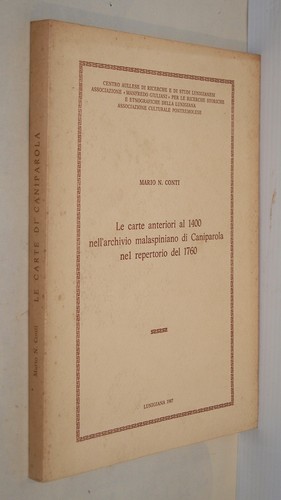 Conti carte anteriori 1400 - conti,