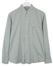 Aquascutum maglia uomo 16/41 righe ad ago fantasia colletto abbottonato tasche