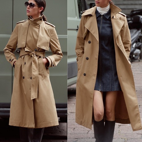 Nuovo zara trench caramello - nuovo,