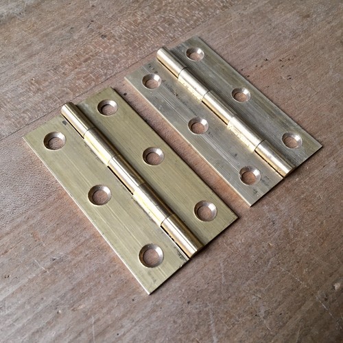 Coppia cerniere ottone - coppia, in