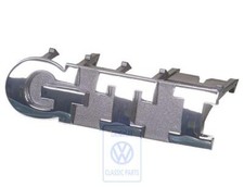 Emblema griglia anteriore VW Golf MK4 GTI 25th Anni GTI distintivo griglia ruota logo nuovo OEM