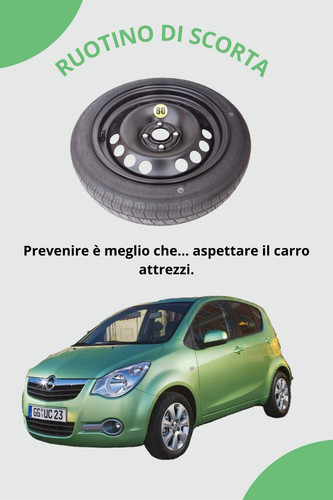 Ruotino scorta per opel - scorta,