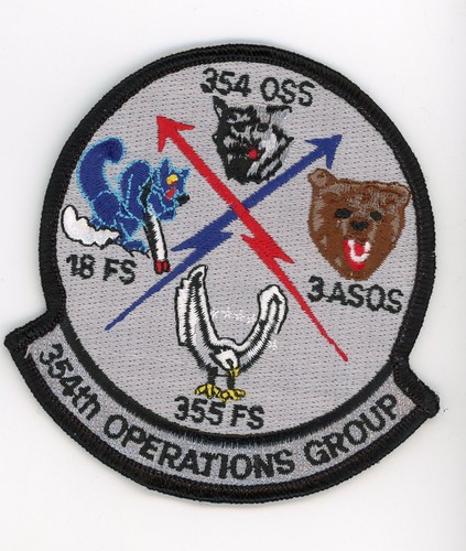 Patch usaf354 gruppo - usaf354°,