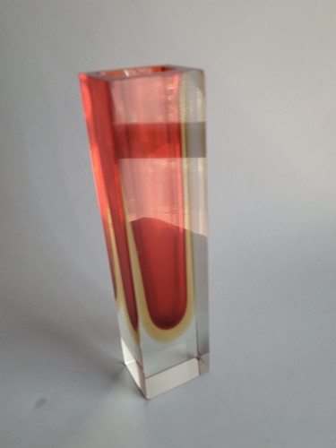 Vaso grande murano vetro - murano,