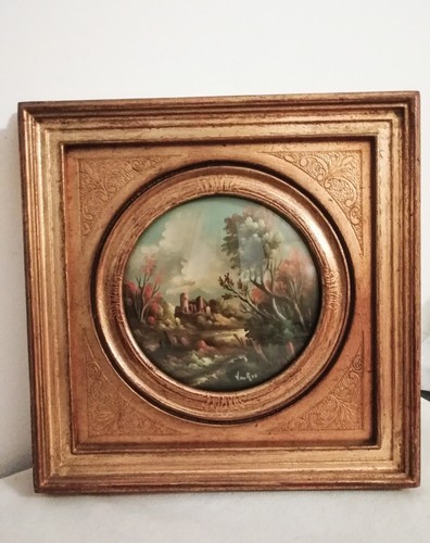 Quadro vintage dipinto
