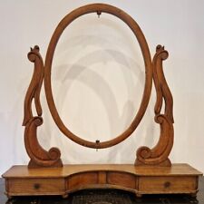 Toilette da appoggio, '800 intagliata , con 2 cassettini. Antica