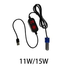 Temperatura del riscaldatore per acquario USB regolabile per display a LED da 1