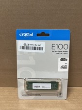 Crucial E100 480GB PCIe 4.0