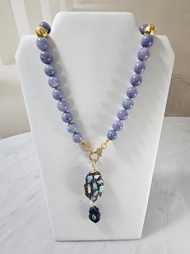 Collana girocollo calcite - collana,
