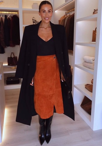 Zara gonna midi avvolgente - zara:,