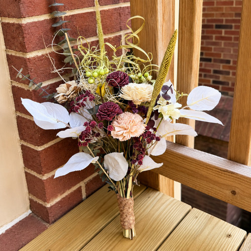 Bouquet sposa legno - bouquet, in