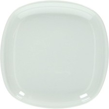 Tognana Capri, set 12 piatti quadrati cm 25x25x2 in porcellana bianca, professio