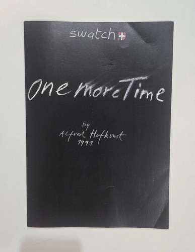 Brochure swatch 1997 - brochure, ancora