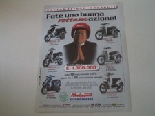 advertising Pubblicità 2000 MALAGUTI PHANTOM 50 100/F10 50/CIAK 100 50/CENTRO 50