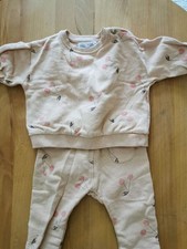 Zara Tuta Bambini Beige Motivo
