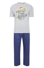 Pigiama Uomo Natale Simpson