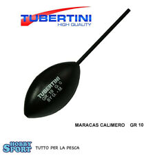 2 PZ MARACAS CALIMERO  GALLEGGIANTE 10 GR TUBERTINI PESCA TROTA LAGHETTO