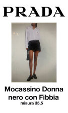 PRADA MOCASSINO PER DONNA NERO
