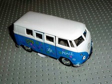 Welly VW T1 Bus blu/bianco /