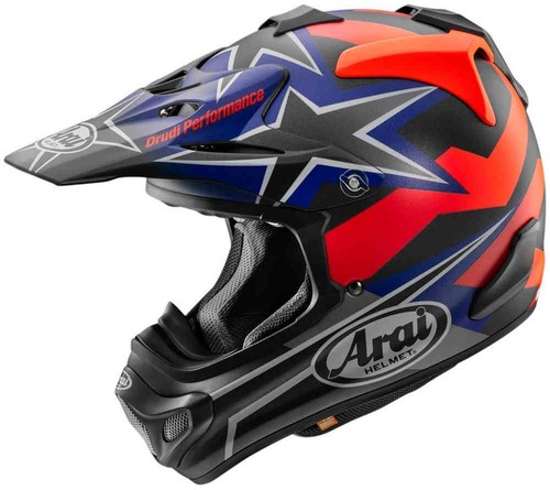 Casco motocross arai v - arai, mx-v