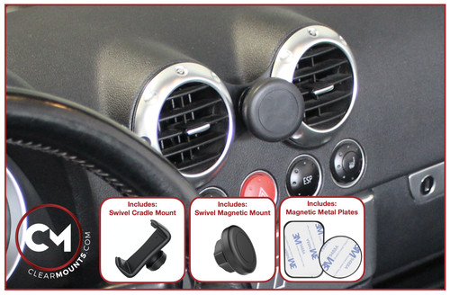 Clearmounts swivel magnetic - magnetic, &