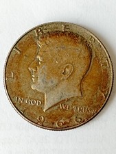 1966 USA Mezzo Dollaro Kennedy Argento 900 del 1966