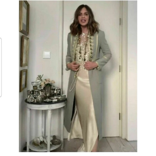 Cappotto lungo ufficiale zara - lungo,