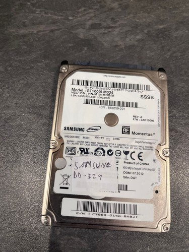 Samsung disque dur hdd 1000gb - disque,