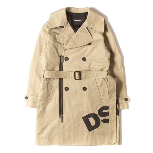 Dsquared2 dsquared coat beige - dsquared,