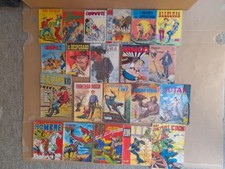 Lotto 21 Fumetti Western Anni 60-70 da lettura