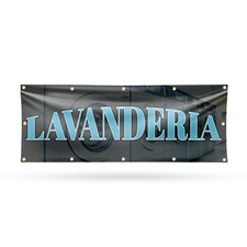 Lavanderia 13 oz Vinyl Banner