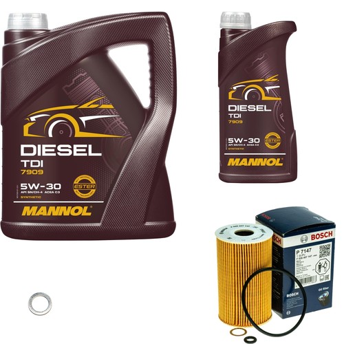 Filtro olio bosch mannol - bosch, l
