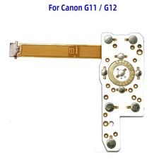 Nastro cavo flessibile tastiera pulsante funzione quadrante posteriore fotocamera per Canon G11 G12 