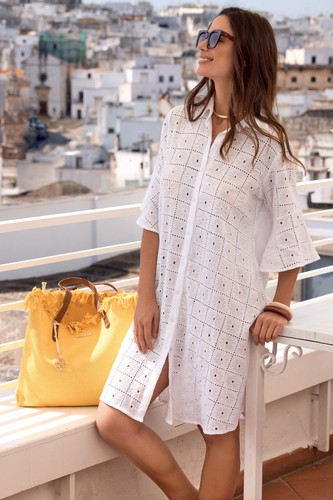 Abito camicia manica in - camicia,