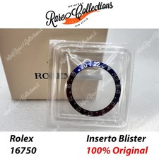 NEW Nuovo BEZEL Insert Rolex 16750 Blister GMT Master Pepsi