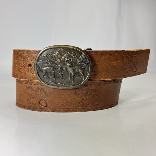 Fibbia cervo vintage - fibbia,