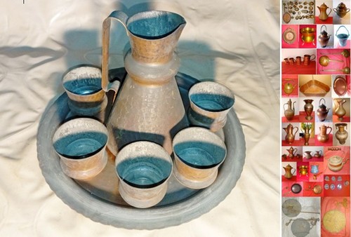 Set vassoio caraffa 6 - vassoio,, e
