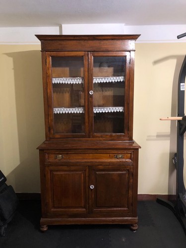 Restaurata vetrina credenza - restaurata,