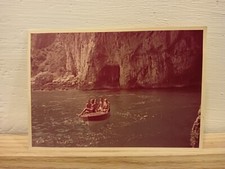 Gita in motoscafo estate italiana anni '60 foto d'epoca snapshot vernacolare 