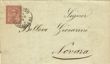 1440-PIEMONTE, TORINO, GRANDE CERCHIO PER NOVARA, FABBRICA SAPONI-OLIO DI RICINO