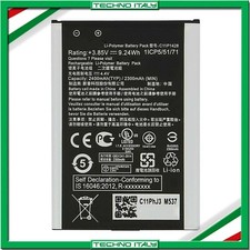 BATTERIA PER ASUS ZENFONE 2 LASER 5.0” 2400MAH C11P1428 ZE500KL