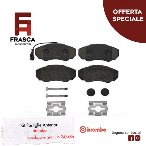 Pastiglie freno anteriori fiat - freno,