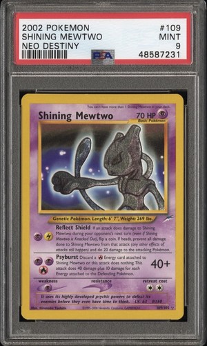 Shining mewtwo holo - mewtwo,