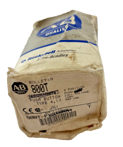 Allen bradley 800t - bradley, 800t-fxq10ra1