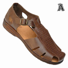 Sandali uomo vera pelle scarpe - sandali,