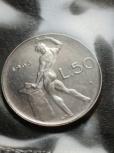 Repubblica italiana lire - italiana, 50