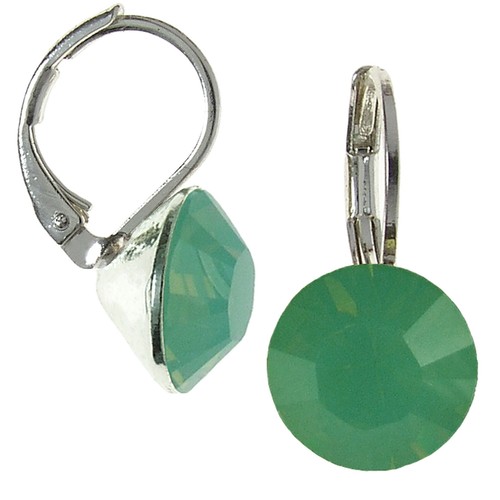 Orecchini 8mm con - , cristallo