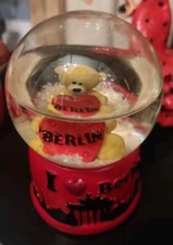 Sfera Palla Di Vetro Con La Neve Berlino Germania Souvenir 