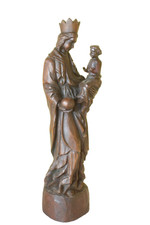 Antica scultura vintage gotica